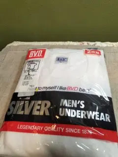 B.V.Dのメンズ丸首半袖ＴシャツＬサイズ2枚組