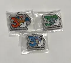 ポケモン 30周年 メタルチャームマスコット