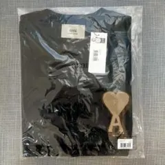 【新品未使用】アミパリス　ロゴTシャツ　黒　Mのサムネイル