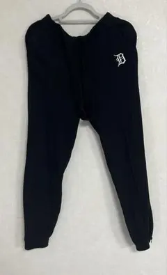 ブラック スウェットパンツ ジョガーパンツ