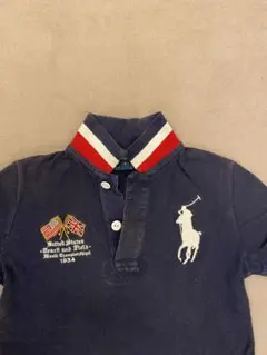 Ralph Lauren ポロシャツ ネイビー 100cm U.S.A. 012