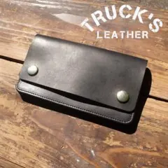 【即納品】トラッカーウォレット ミドル 2層 ブラス ハンドメイド