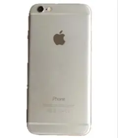 Apple iPhone 6 シルバー本体・ひび割れ・最大容量100%