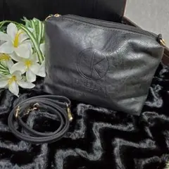 D.KELLY ブラック ミニショルダーバックのサムネイル