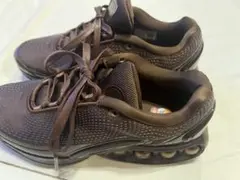 美品_NIKE AIR MAXダークブラウン スニーカー