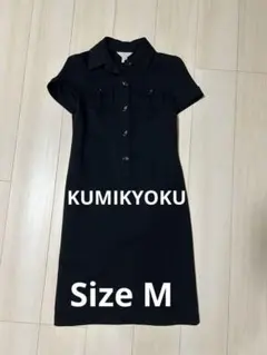 【値下げ】組曲　KUMIKYOKU 上品！なポロシャツ　ワンピース 半袖