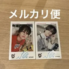 &TEAM DPARTMENT サインフォト ニコラス　チェキ　２枚セット