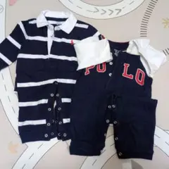 ロンパース・カバーオール 95cm以下 ネイビー