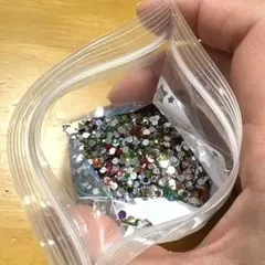 キラキラ多色ラウンドビーズ19gセット