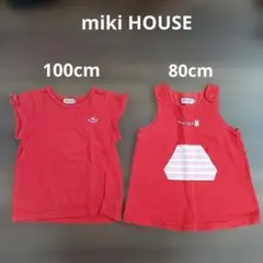 miki HOUSE Tシャツ&ワンピースセットのサムネイル