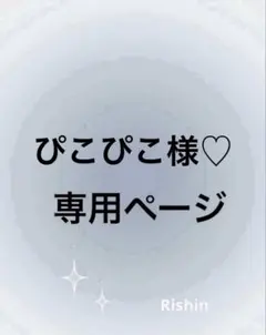 ぴこぴこ様♡専用ページ