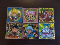 ワンピースマン２０周年シール 他６枚セット