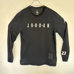 Jordan DRI-FIT ブラック 長袖 Tシャツ L T-8