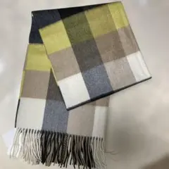 カシミヤ100%プラステ　マフラー