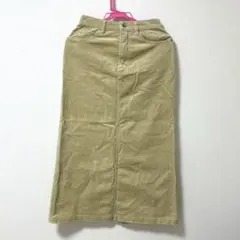 【美品】UNIQLO コーデュロイ　タイトスカート　60