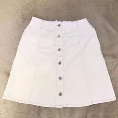 AS KNOW AS Plus　白スカート