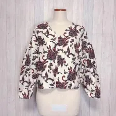 【PAGEBOY】長袖 シャツブラウス トップス 前後2way ペイズリー柄のサムネイル