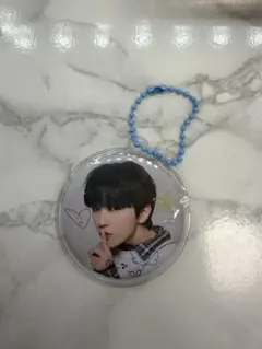 BOYNEXTDOOR ウナク 缶バッジ ボールチェーン付き