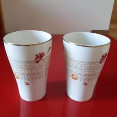 ナルミボーンチャイナ　フリーカップ2個セット