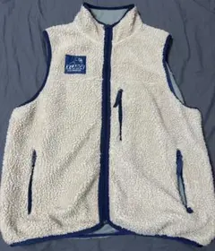 XLARGE フリースベスト XL ホワイト