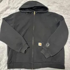 Carhartt ブラック パーカー RAIN DEFENDER