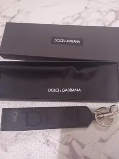 DOLCE & GABBANA ブラック キーリングのサムネイル