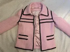 【値下げ】emiriawiz ピンク ツイードジャケット