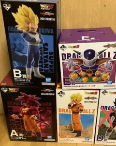 ドラゴンボール 一番くじ　ABCE4点まとめ売り