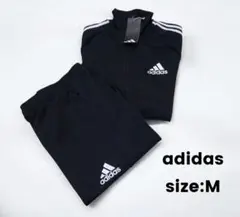adidas ジャージ上下セット H28922 ブラック Mサイズ