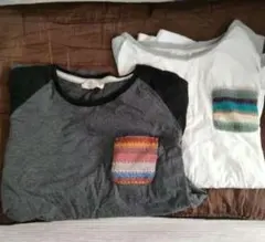 ラグランスリーブ Tシャツ 2枚セット　ビームス　ビーミング