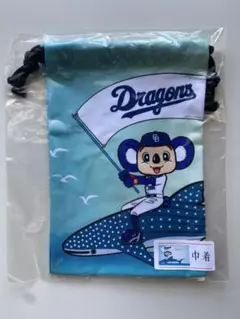 中日ドラゴンズ 2017 沖縄キャンプ ドアラ 巾着 ジンベイザメ きんちゃく