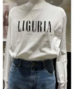 green label relaxing　ロゴTシャツ　長袖　カットソー