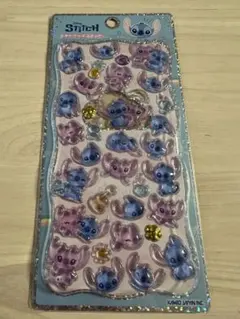 スティッチ　プチドロップステッカー