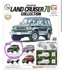 トヨタ ランドクルーザー70 1/64 コレクション