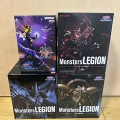遊戯王 Monsters LEGION 三幻神　闇遊戯　フィギュアセット