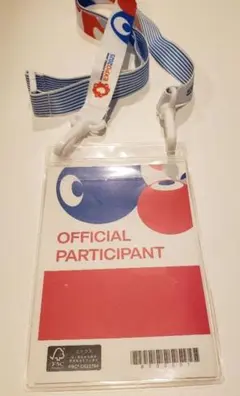 万博　 EXPO 2025 公式参加者　ネックストラップ