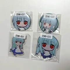 ウェブポン 丸得基地 ZENO B賞 ボールペン アクリルキーホルダー 缶