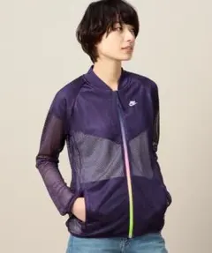 未使用　ビューティ＆ユース NIKE メッシュジップジャケット M