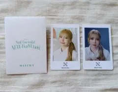 NiziU マユカ NewEvoNUtion フォトカード 2枚 封入袋付き