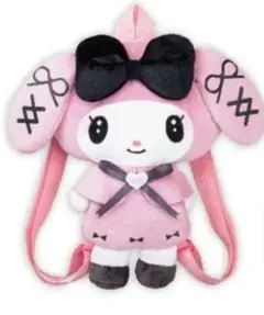 ★ マイメロディ 真夜中のメロクロ ぬいぐるみ リュック ★