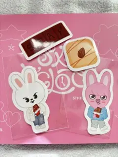 straykids STAYZONE skzooステッカー リービット トェッキ