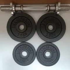 LEDING EDGE ダンベル 10KG シャフト付きのサムネイル