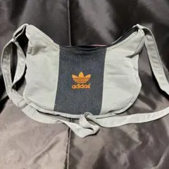 と*る様 adidas ショルダーバッグ グレー/ピンク