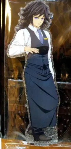 鬼滅の刃　モクテルバー　両面アクリルスタンド　冨岡義勇　アクスタ