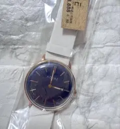 [アデクス] 腕時計 クォーツ 2043A-06 正規輸入品 ブルー 白 時計