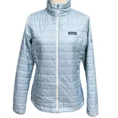 パタゴニア レディース ナノパフジャケット プリマロフト ライトブルー 水色