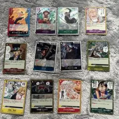 ワンピースカード リーダー SR R まとめ売り エース、ゾロ等