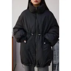 【新品】AZUL by moussy　中綿ミドルコート　ブラック　M