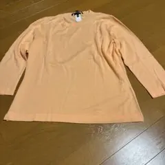 Les Copains オレンジ色 長袖コットントップス サイズ44のサムネイル