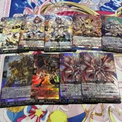 ヴァンガード 天輪神竜 ニルヴァーナ・バガヴァーン パーツ セット